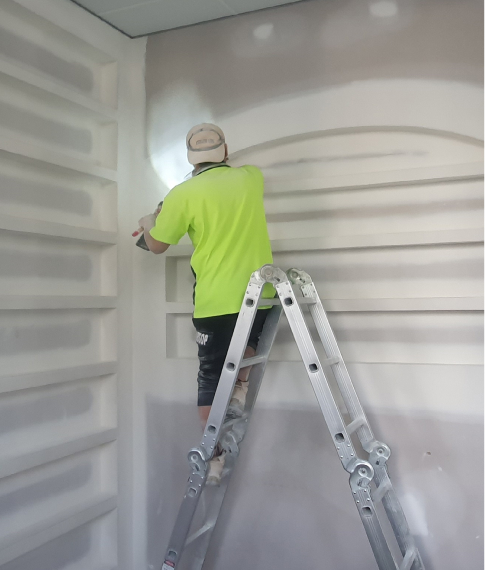 Plastering